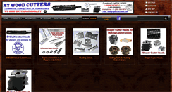 Desktop Screenshot of mywoodcutters.com